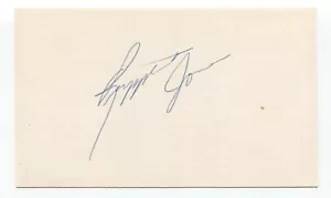 Ruppert Jones Signed 3x5 Index Card Autographed Baseball MLB Seattle Mariners - Picture 1 of 2