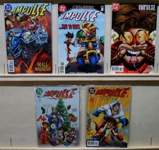 Impulse (DC-1995) #27,30,32,34-35 Genesis x-over