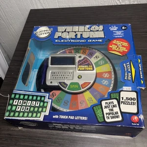 Wheel of Fortune Electronic Game Deluxe Edition  2009 W/Pen Does Not Turn Parts - Picture 1 of 9
