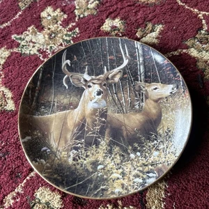 The Danbury Mint Fall Retreat Wonders Of The Wilderness Sammelteller Travers - Bild 1 von 12