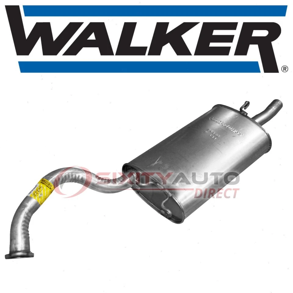 Walker Quiet-Flow Exhaust Muffler Assembly for 1999-2003 Mitsubishi Galant nt - Imagem 1 de 4