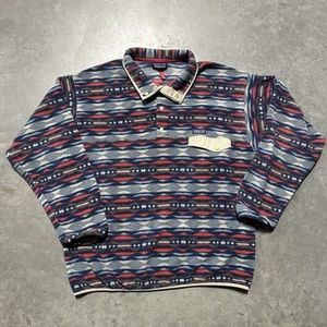 Patagonia Men’s XXL Lightweight Synchilla Snap T Pullover 25580 Blue Delta Wave - Picture 1 of 9