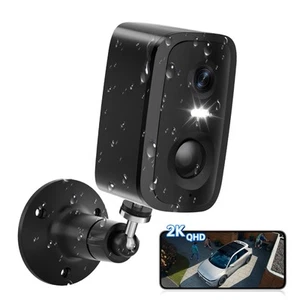 Security Cameras Wireless Outdoor,5G&2.4G WiFi Security Camera Outdoor 2K Bat... - Picture 1 of 9