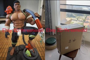 INFINITYBF Studio Bad Banana The Pioneer Firefighter Anzo Modelo H27cm Pre-orden - Imagen 1 de 11