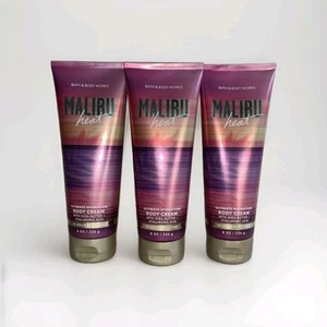 NEW Bath & Body Works MALIBU HEAT Ultimate Hydration Body Cream x 6 - Picture 1 of 3