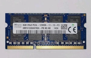 ++TOP++SK Hynix 8GB 1Rx8 PC3L-12800S -11-13-F3 HMT451GS6AFR8A-PB SO-DIMM++TOP++ - Bild 1 von 2
