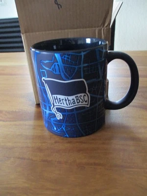 Hertha BSC Berlin Tasse "Stadtkarte Metallic"