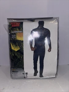 Spirit Halloween DC Suicide Squad Bloodsport Kostüm Overall Maske Gr. A M Neu - Bild 1 von 4