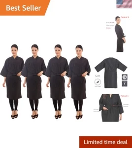 Salon Client Gown Robes Cape, Pack of 4, Hairdressing Gown Smock for Hair Sty... - Picture 1 of 7