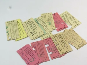 VINTAGE RAILWAYANA British Rail Charter Control Tickets 1980er AUSWAHL  - Bild 1 von 22