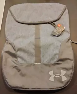 UNDER ARMOUR BACKPACK GREY BACK PACK ATHLETIC GYM DUFFEL BAG TOP LOAD 21 X 15 - Picture 1 of 10
