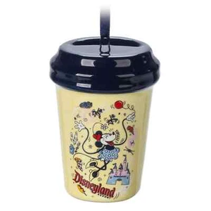 Disney Parks Minnie Mouse DISNEYLAND RESORT Starbucks Cup Tumbler Ornament NIB! - Picture 1 of 3