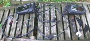 86-93 VOLVO 240 POWER DOOR MIRROR ASSEMBLY COMPLETE LEFT / RIGHT / HARNESS - Bild 1 von 22