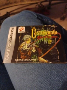 Castlevania: Circle of the Moon (Nintendo Game Boy Advance, 2001) Manual Only - Picture 1 of 2