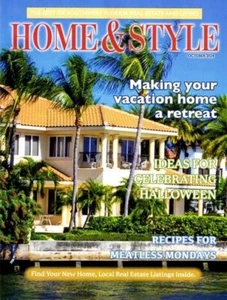 HOME & STYLE MAGAZINE-OCTOBER 2024-VACATION HOME A RETREAT+HALLOWEEN+RECIPES - Picture 1 of 1