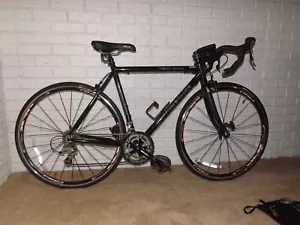 2009 Motobecane Vent Noir (Black Wind) Bicycle 54cm 27 Speed - Picture 1 of 19