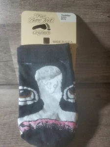 1 PAIR Cartoon Cow Print Socks Size Toddler 3-8 - Picture 1 of 2