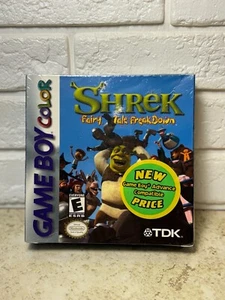 Vtg Nintendo GAME BOY Shrek Fairy Tale Freakdown (Nintendo GBC 2001) New Sealed - Picture 1 of 17