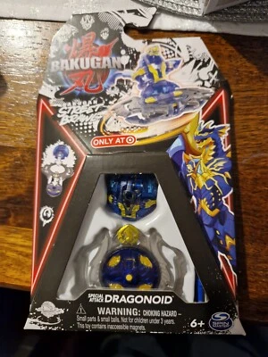 New Bakugan street brawls special attack Dragonoid Target exclusive rare - Image 1 of 2