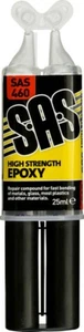 Jeringa adhesiva de resina resistente a impactos impermeable epoxi de alta resistencia SAS 24 ml - Imagen 1 de 1