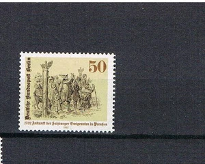 Berlin Michel Number 667 Mint 250 Years Salzburger Emigranten IN Preußen - Picture 1 of 1