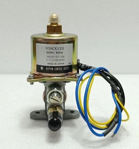 Nippon Control Kogyo VSKX125 Solenoid Valve 220V 60Hz | Made in Japan - Picture 1 of 8
