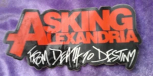 ASKING ALEXANDRIA FROM DEATH TO DESTINY DECAL Sticker Car Window Bumper Laptop - Picture 1 of 1