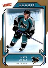 2006-07 Upper Deck Victory Gold Matt Carle Rookie #219
