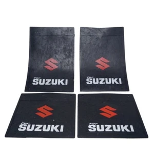 SUZUKI JIMNY SJ SAMURAI SIERRA FRONT AND REAR MUDFLAPS MUD FLAPS SET - Picture 1 of 8