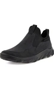 Scarpe da trekking ECCO uomo MX M basse nere slip on sneaker EU 45 taglia 11 - 11,5 US - Foto 1 di 13