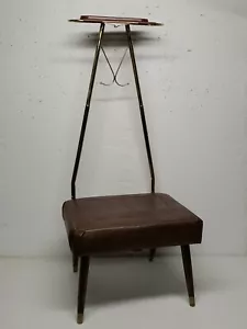 VTG PEARL-WICK Butlers Chair Mid-Century 1950's Made in the USA - Picture 1 of 10