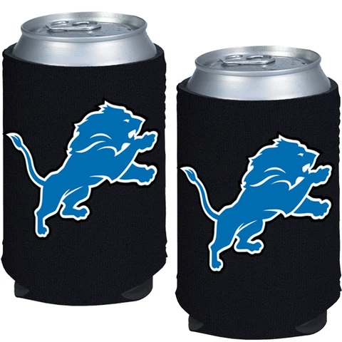 Brand New NFL Detroit Lions 12oz Insulated Beer Soda Can Holder Cooler Cover