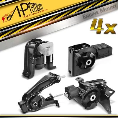 4x Manual trans Engine Motor & Transmission Mount for Pontiac Vibe 03-08 Toyota  - Image 1 of 4
