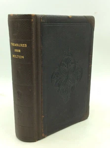 TREASURES FROM THE PROSE WRITINGS OF JOHN MILTON - 1866 - LEATHERBOUND - Imagen 1 de 6