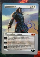 MTG Altered Art Gideon Jura - M12 Mythic Rare HAND-PAINTED