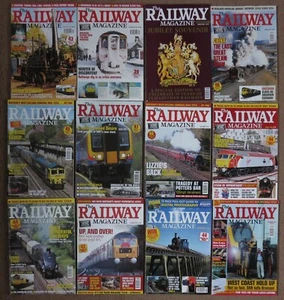 The Railway Magazine 2002 January to December (12 Issues): Steam Diesel Electric - Picture 1 of 1