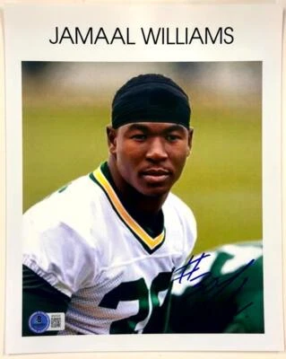 Jamaal Williams signed Green Bay Packers 8x10 photo autograph ~ Beckett BAS - Image 1 of 3
