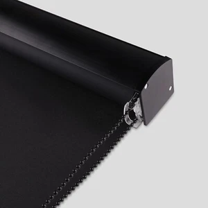 KCO Blackout Roller Shade Blinds for Windows with Valance Cover Roller Window - Picture 1 of 7