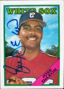 Jose DeLeon Autographed 1988 Topps #634 - Picture 1 of 1
