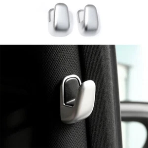 Fit For Benz E-Class W212 2013-2015 Matte Silver B Pillar Hook Frame Trim 2PCS - Bild 1 von 7