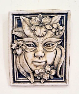 Green man Vintage Wall Plaque Home Decor "Art of History" - Picture 1 of 5