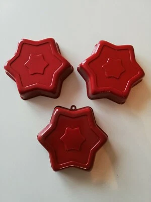 Sterne Stern Weihnachten Backform Set 3tlg. Antihaftbeschichtung neuw.  - Bild 1 von 4