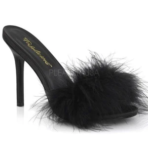 Mules Fabulicious CLASSIQUE-01F Black Fabulous Mules CLASSIQ... - Picture 1 of 1