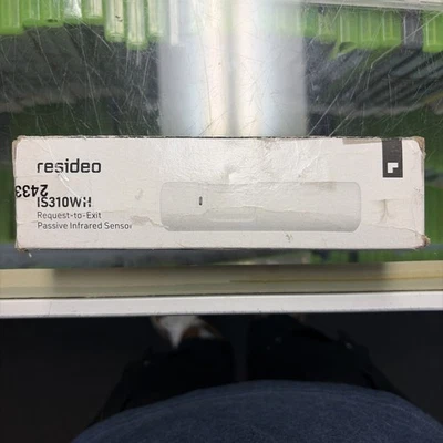 Sensor PIR de solicitud de salida RTE de nivel de entrada Honeywell Home IS310WH, blanco Foto 1 de 3