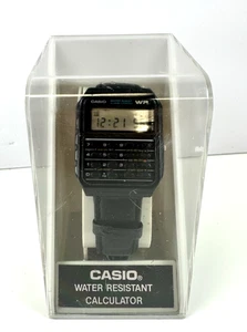 Vintage Casio WR 80's Watch Calculator Made in Korea CA-53W w/Original Case - Picture 1 of 5
