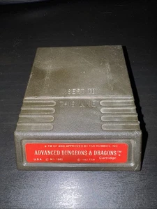 Vintage Mattel Intellivision “Advanced Dungeons & Dragons” Video Game Cartridge - Picture 1 of 6