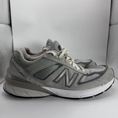 New Balance 990v5 Shoes Mens Size 10 D Gray Running Trainer M990GL5 - Image 1 of 4