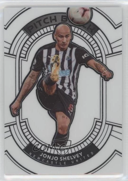 2020-21 Panini Obsidian Pitch Black Electric Etch Contra /9 Jonjo Shelvey #27 - Image 1 of 2