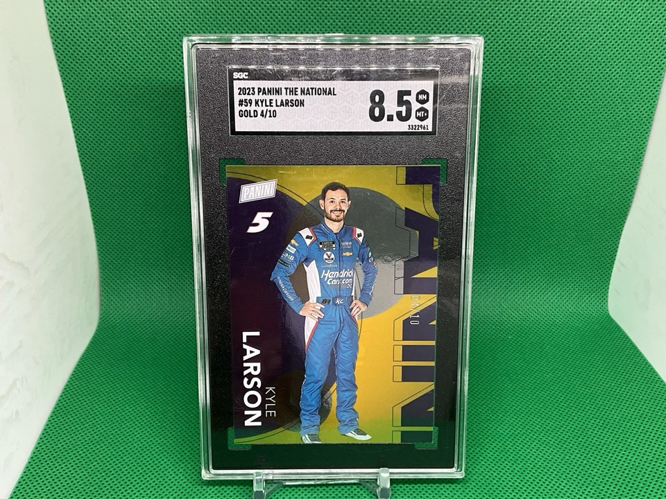2023 Panini National Convention - Kyle Larson #59 Gold /10 - Image 1 of 2
