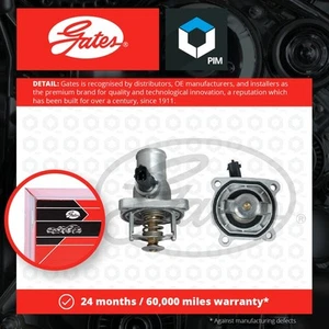 Coolant Thermostat fits CHEVROLET CRUZE 1.6 2009 on LXV Gates 25199828 25199829 - Picture 1 of 2
